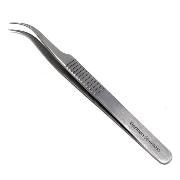 A2Z Scilab Watch Jewelery Repair Tweezers #7 Fine Point Forceps Ridged Grip A2Z-ZR281